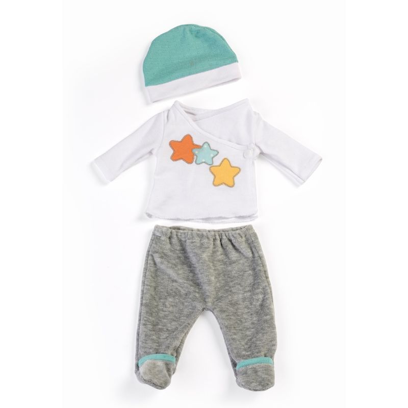 Miniland Doll 2 Piece Pyjama Set - 38cm